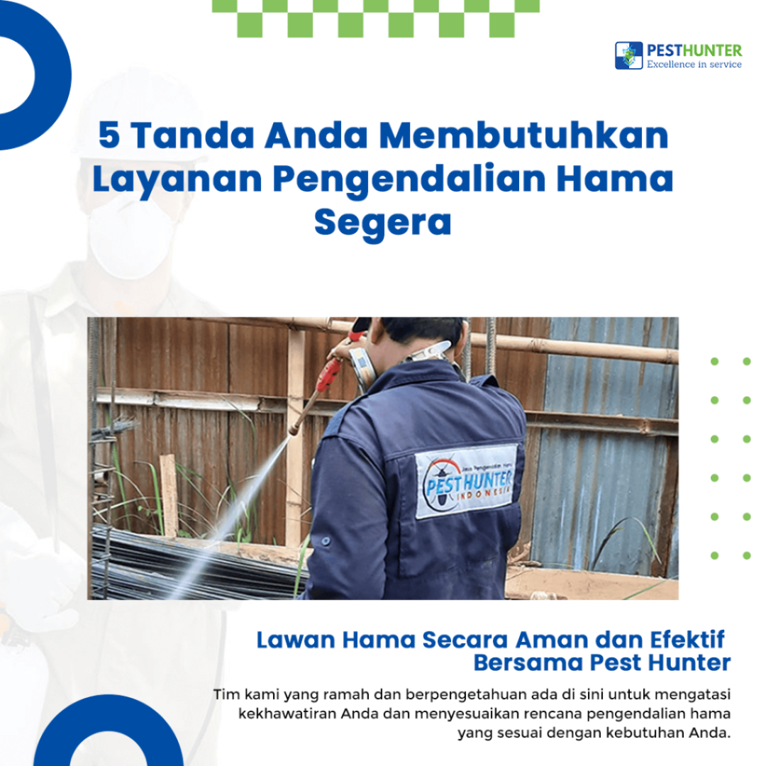 blog 5 Tanda Anda Membutuhkan Layanan Pengendalian Hama Segera
